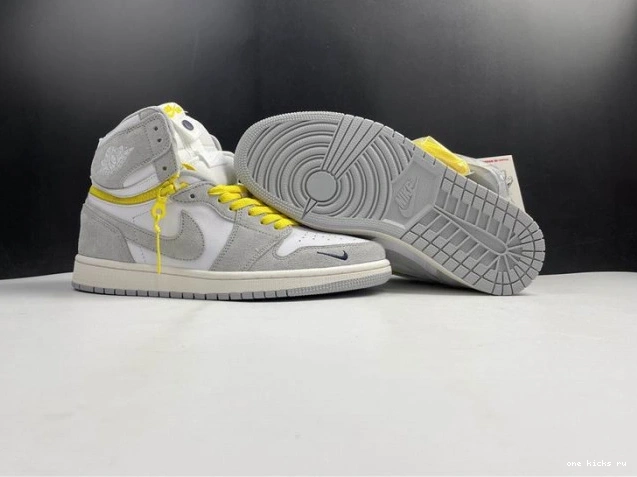 Rep Onekick Jordan Switch Air CW6576-100 1 Light High Smoke 0731